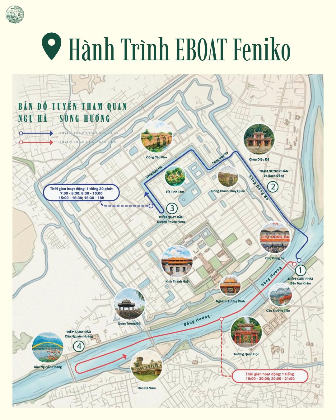 Du khách trên thuyền